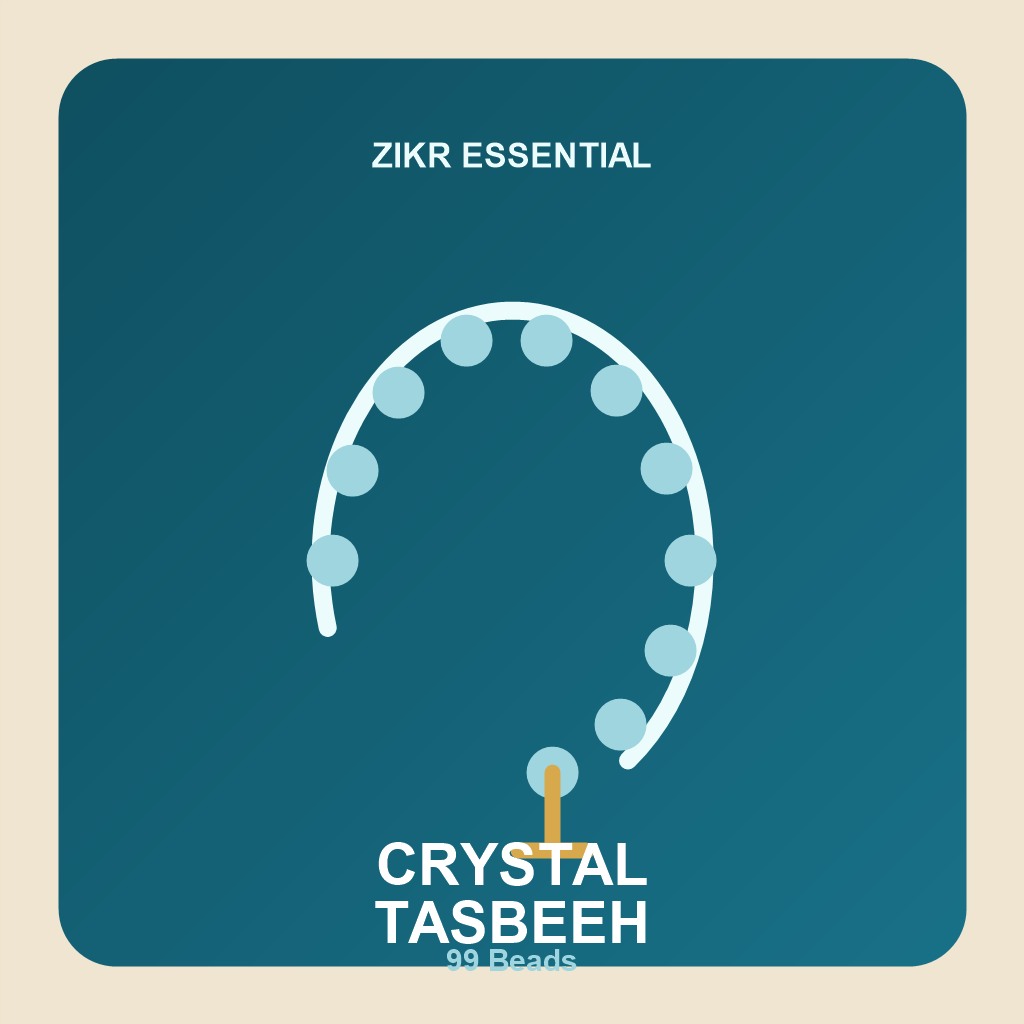 Crystal Tasbeeh 99 Beads